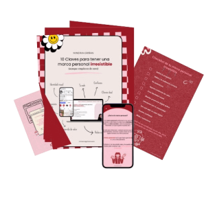 Guía gratuita en PDF con 10 claves para construir una marca personal profesional e irresistible, por Minerva Griñán