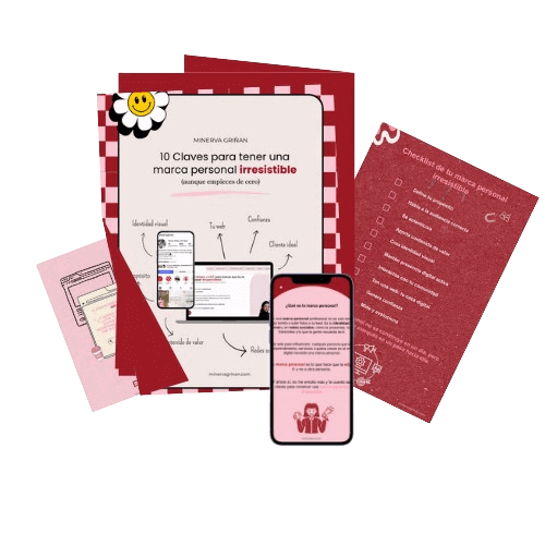 Guía gratuita en PDF con 10 claves para construir una marca personal profesional e irresistible, por Minerva Griñán