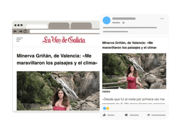 Portfolio UGC Minerva Griñan , la voz de Galicia