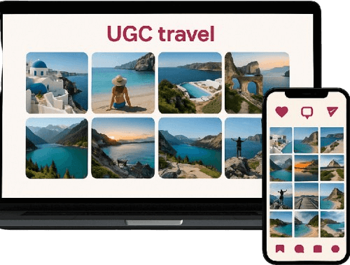 anuncios y contenido ugctravel para hoteles