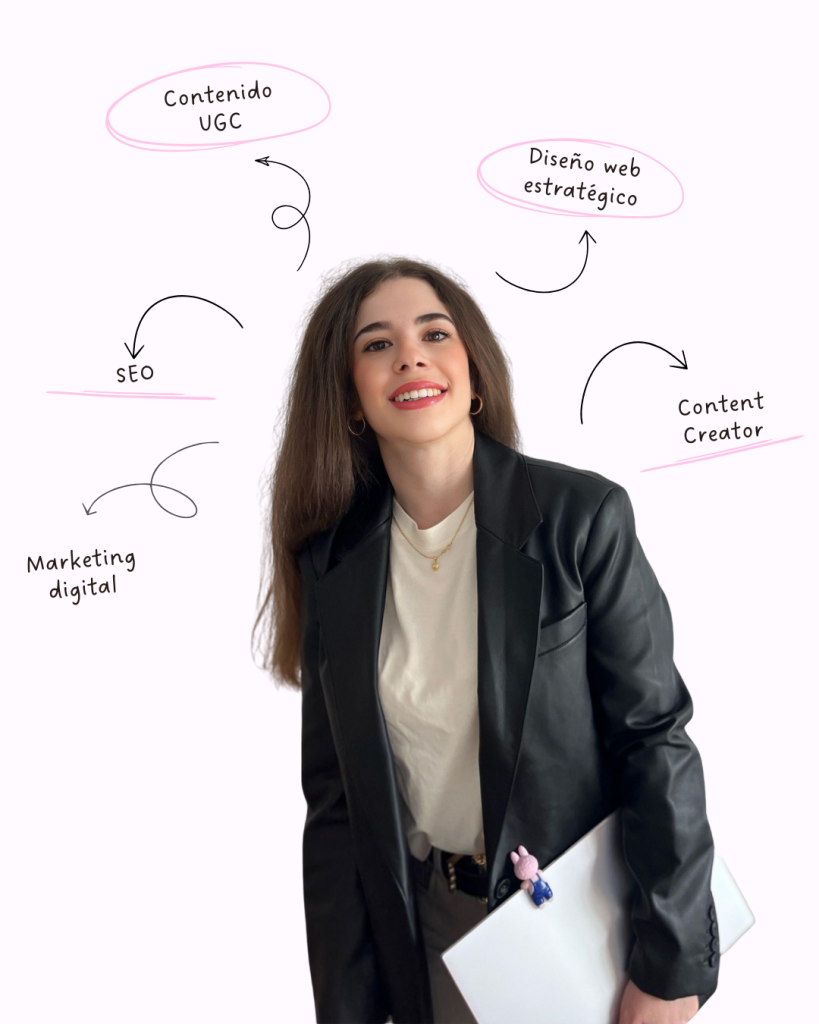 contenido ugc y diseño web para marcas, minerva griñan