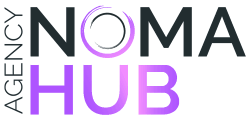 Logo de nomahub– colaboración UGC con Minerva Griñán