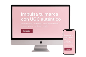webs y portfolios para creadores ugc