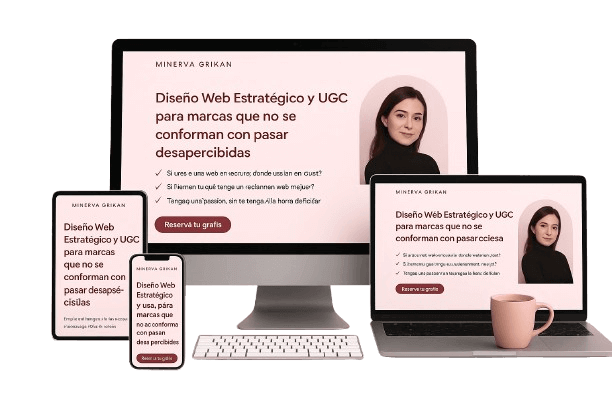 servicio de diseño web estratégico por minerva griñan
